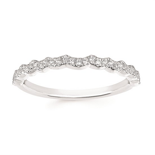 Diamond Wedding Bands  -  Women'