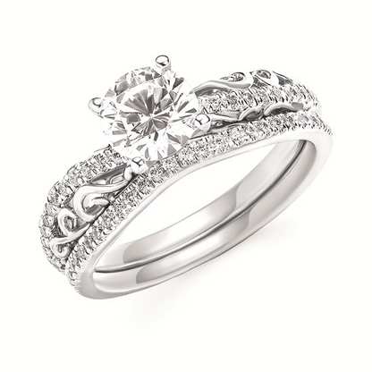 Diamond Wedding Bands  -  Women'