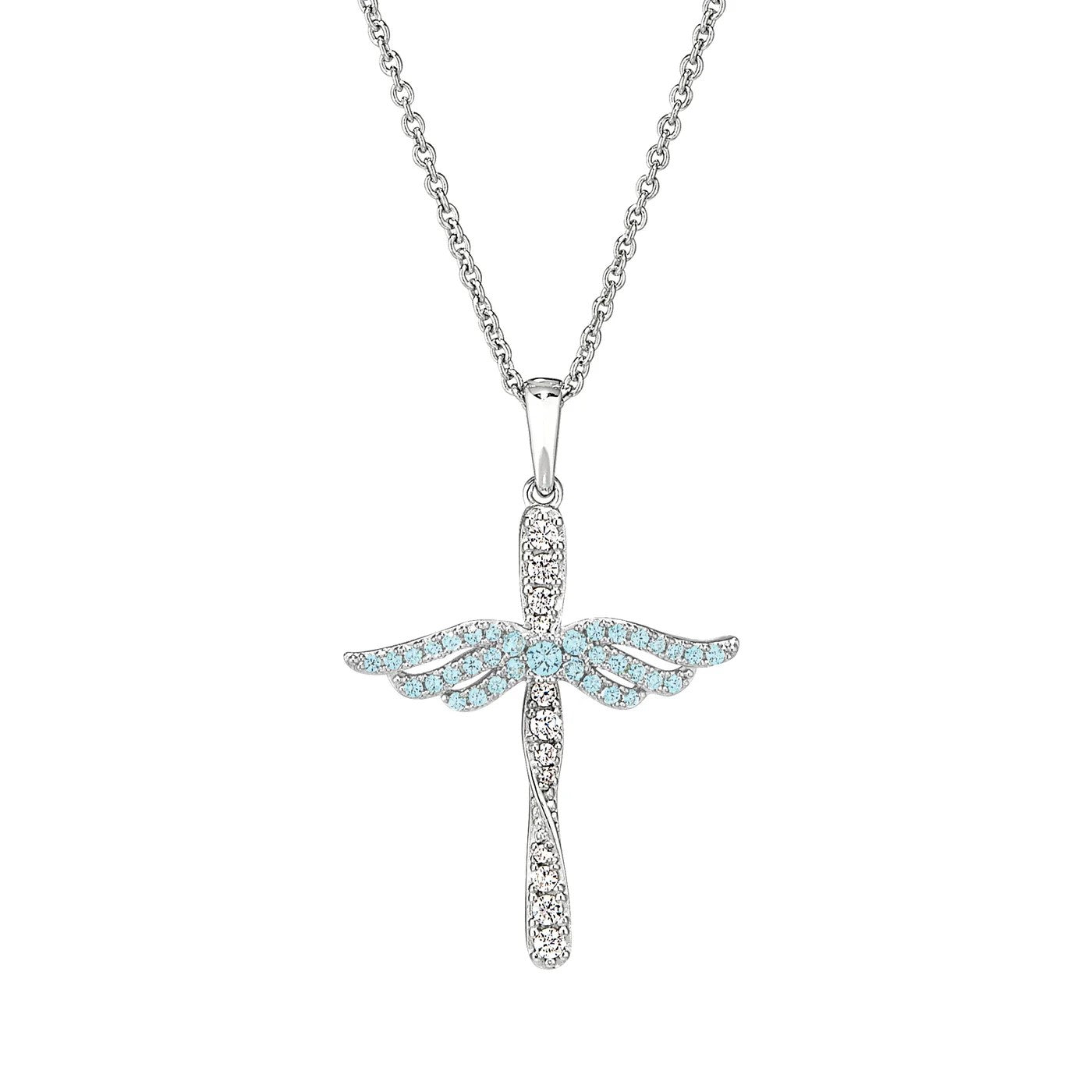 Aquamarines Dangle Pendant