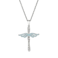 Cubic Zirconiums Dangle Pendant