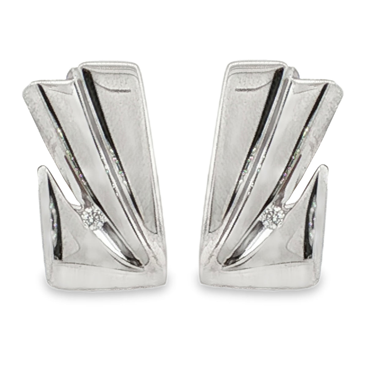 Round Brilliant Diamonds Stud Earrings