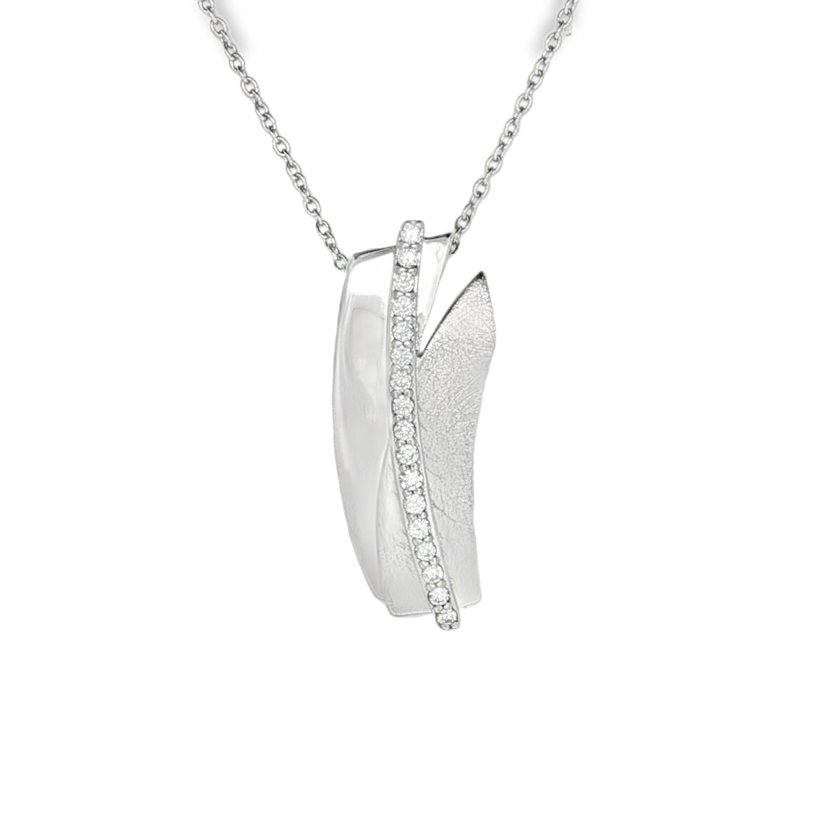 Diamonds Hidden Bail Pendant