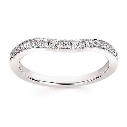 1/6 Cttw. Tracer Band Wedding Band