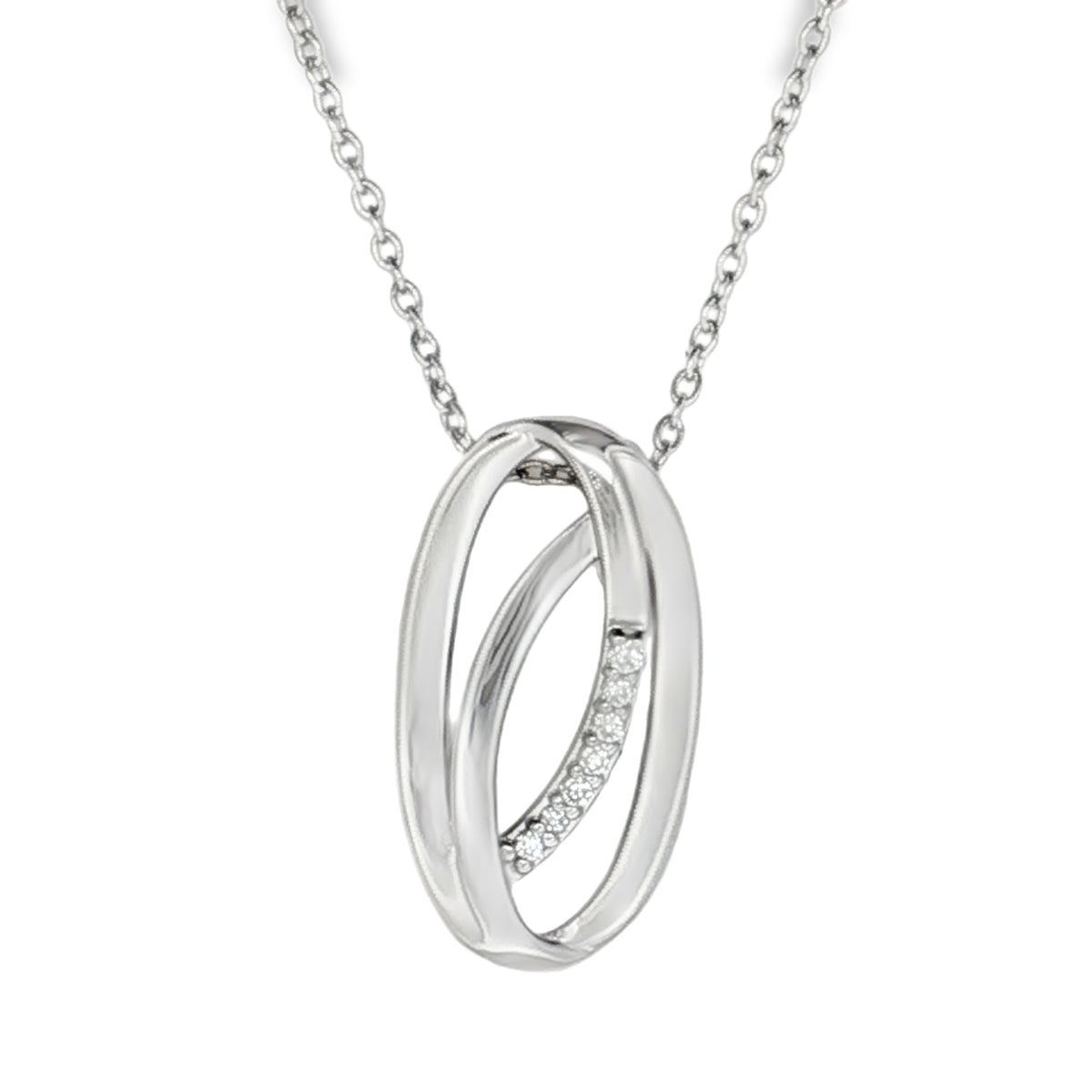 Diamonds Hidden Bail Pendant