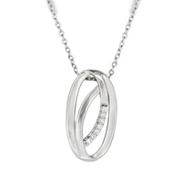 Diamonds Hidden Bail Pendant