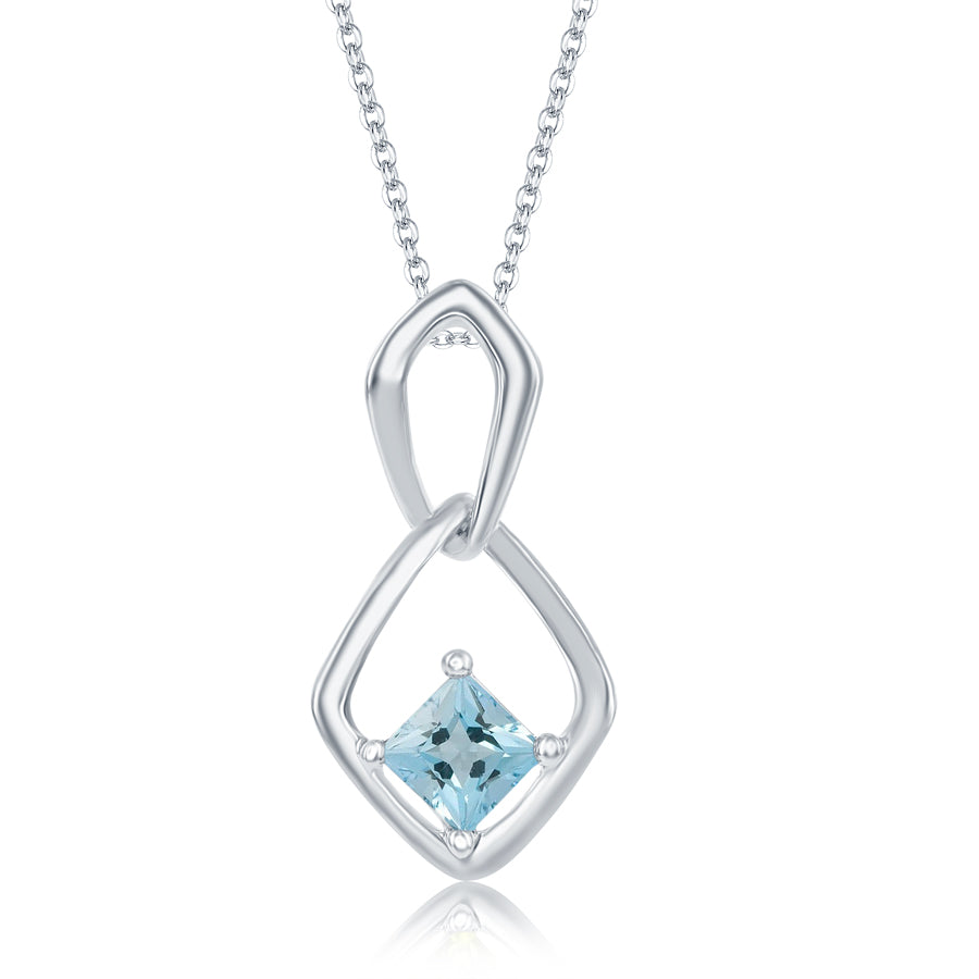 Topaz Dangle Pendant