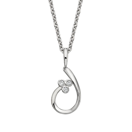 PureRadiance Diamonds Dangle Pendant