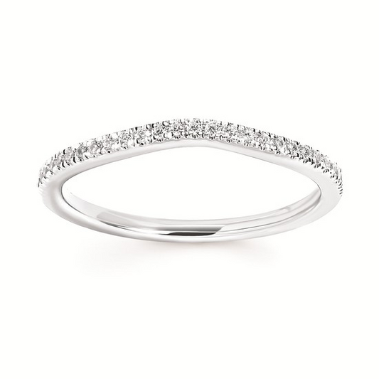 Diamond Wedding Bands  -  Women'