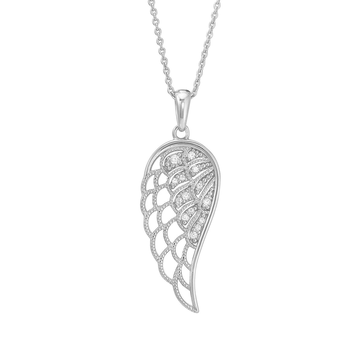 Cubic Zirconiums Dangle Pendant