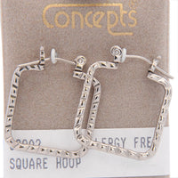 Surgical Stainless Steel Square Hoop