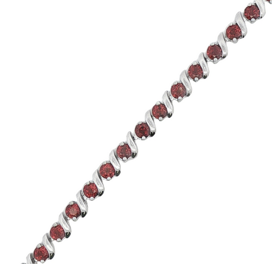 Silver Bracelets with Stone