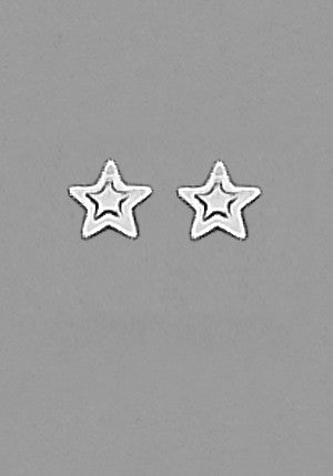 Surgical Stainless Steel Star Stud