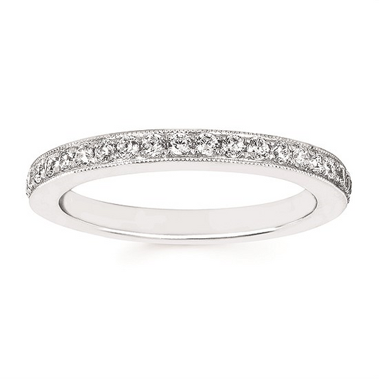 Diamond Wedding Bands  -  Women'