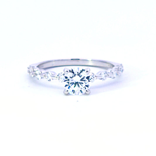 Diamond Semi-Mount Ring