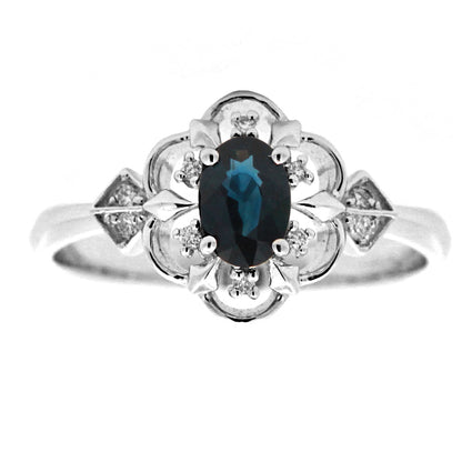 Oval Sapphire Fashion Ring