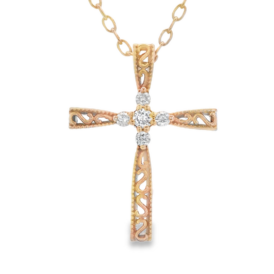 Filigree Cross Pendant