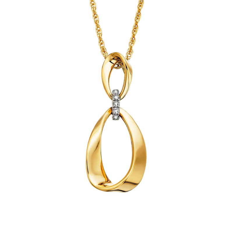 PureRadiance Diamonds Slide Pendant