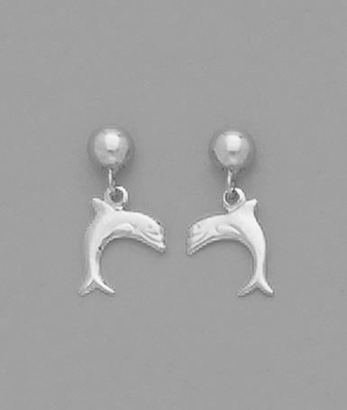 Surgical Stainless Steel Dolphin Dangle