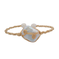 Pearls Wire Wrapped Bracelet