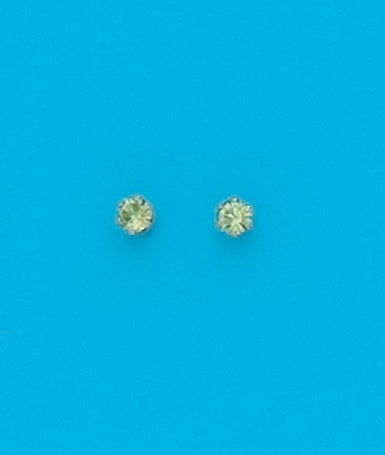 24K Gold Plated Surgical Stainless Steel August Stud