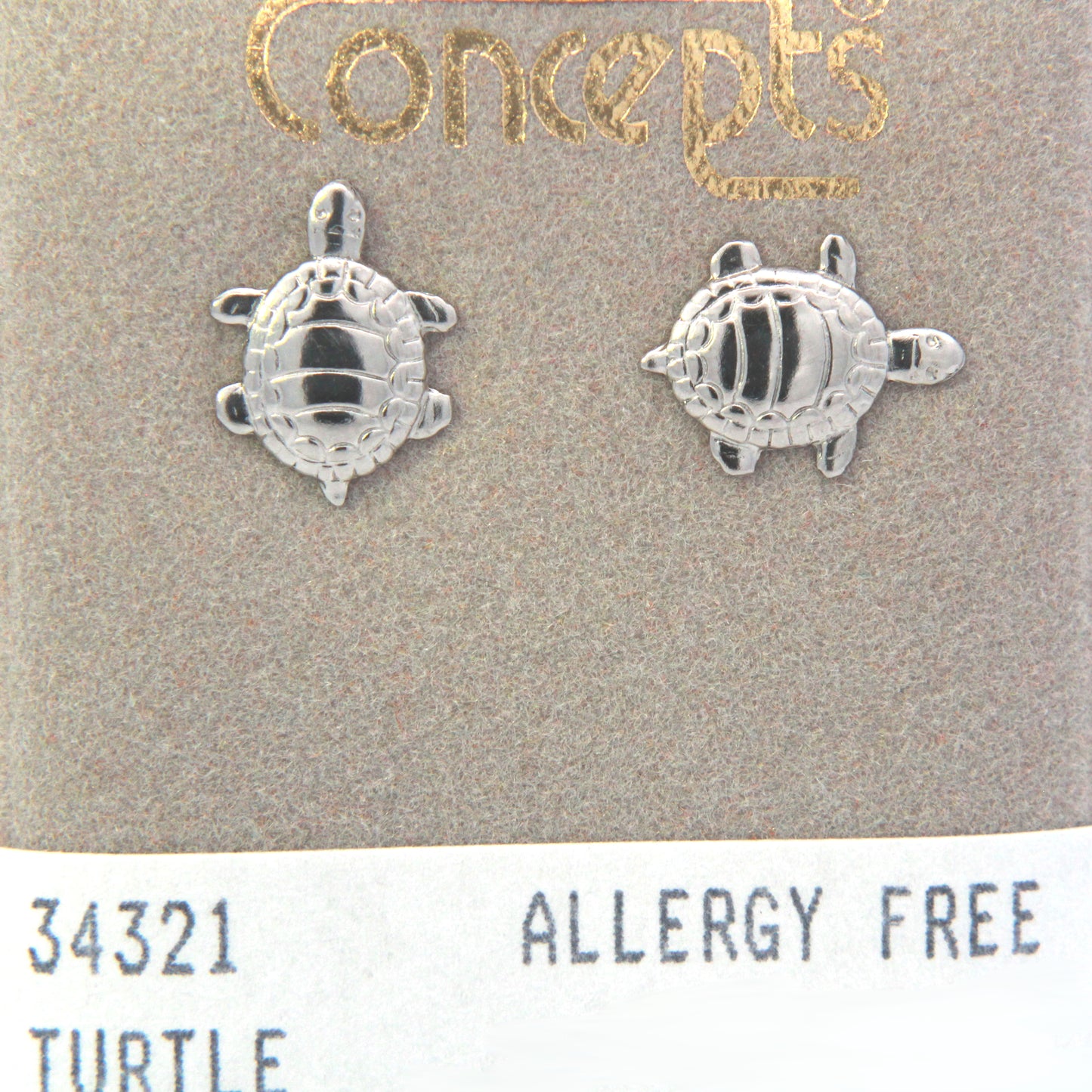 Surgical Stainless Steel Turtle Stud