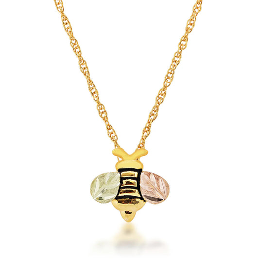 Landstrom's Black Hills Gold Bee Pendant