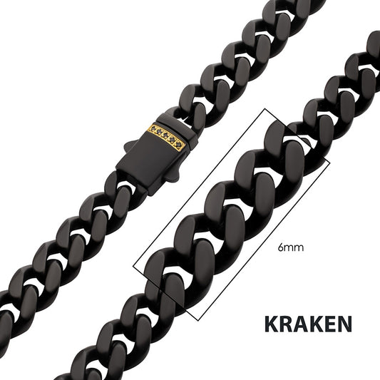 Steel Miami Cuban 6mm 22"